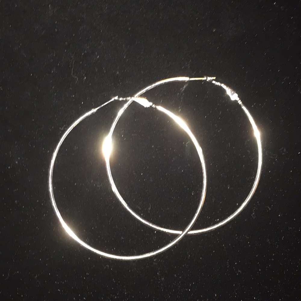 Italian SST Hoop Earings